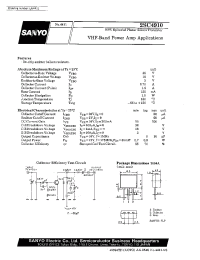 Datasheet 2SC4910 manufacturer Sanyo