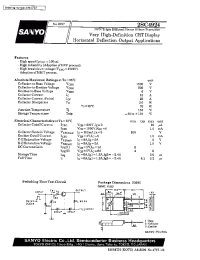 Datasheet 2SC4924 manufacturer Sanyo