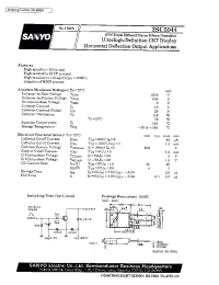 Datasheet 2SC5044 manufacturer Sanyo