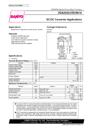 Datasheet 2SC5610 manufacturer Sanyo