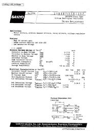 Datasheet 2SD1197 manufacturer Sanyo
