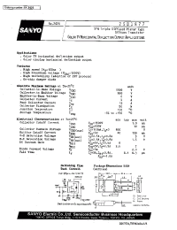 Datasheet 2SD1877 manufacturer Sanyo