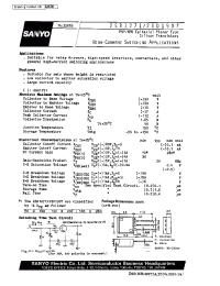 Datasheet 2SD1907 manufacturer Sanyo