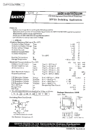 Datasheet 2SD2198 manufacturer Sanyo
