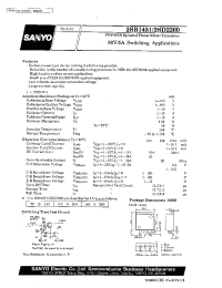 Datasheet 2SD2200 manufacturer Sanyo
