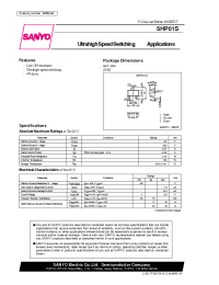 Datasheet 5HP01SP manufacturer Sanyo