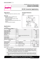 Datasheet CPH6701 manufacturer Sanyo