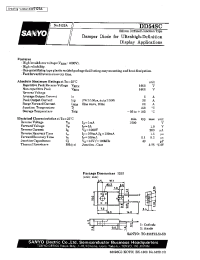 Datasheet DD54SC manufacturer Sanyo