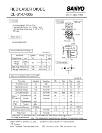 Datasheet DL-3147-065 manufacturer Sanyo