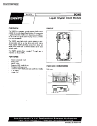 Datasheet DQ993 manufacturer Sanyo