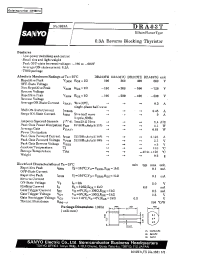 Datasheet DRA03TE manufacturer Sanyo