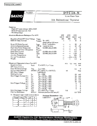 Datasheet DTC10C-N manufacturer Sanyo