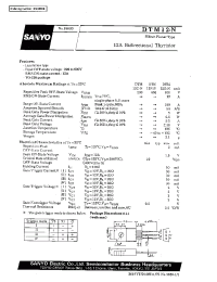 Datasheet DTM12C-N manufacturer Sanyo