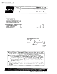 Datasheet DZF30 manufacturer Sanyo