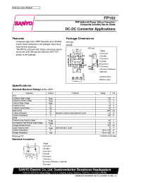 Datasheet FP102 manufacturer Sanyo