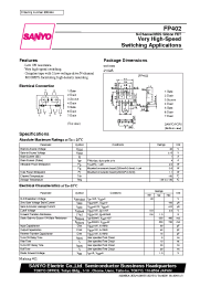 Datasheet FP402 manufacturer Sanyo