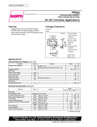 Datasheet FP502 manufacturer Sanyo
