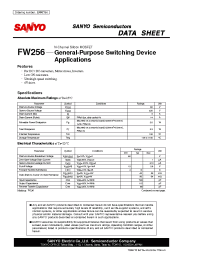 Datasheet FW256 manufacturer Sanyo