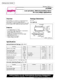 Datasheet LB1838M manufacturer Sanyo