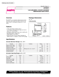 Datasheet LB1843V manufacturer Sanyo