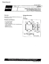 Datasheet LB1893 manufacturer Sanyo