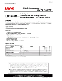 Datasheet LB1948M manufacturer Sanyo