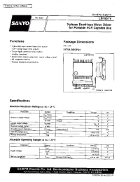 Datasheet LB1951V manufacturer Sanyo