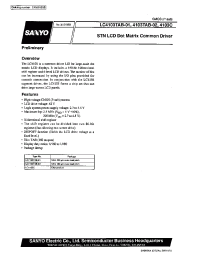 Datasheet LC4103C manufacturer Sanyo