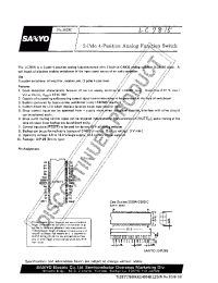 Datasheet LC7815 manufacturer Sanyo