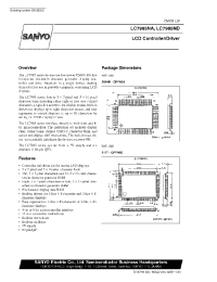 Datasheet LC7985NA manufacturer Sanyo