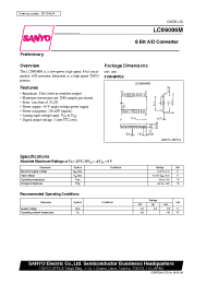 Datasheet LC89086M manufacturer Sanyo