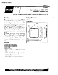 Datasheet LC8953 manufacturer Sanyo