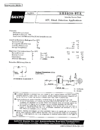 Datasheet SB0030-01A manufacturer Sanyo