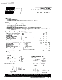Datasheet SB007T03Q manufacturer Sanyo