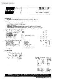 Datasheet SB02-03Q manufacturer Sanyo