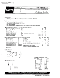 Datasheet SB02W03C manufacturer Sanyo