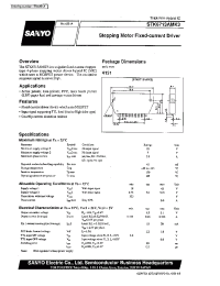 Datasheet STK6713AMK3 manufacturer Sanyo
