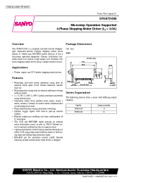 Datasheet STK672-040 manufacturer Sanyo