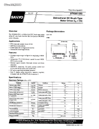 Datasheet STK681-050 manufacturer Sanyo