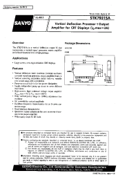 Datasheet STK79315A manufacturer Sanyo