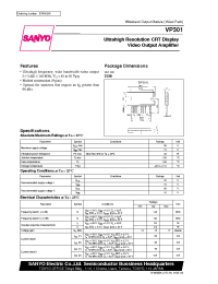 Datasheet VP301 manufacturer Sanyo