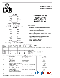Datasheet IP1845 manufacturer SemeLAB