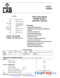 Datasheet IP5560CD manufacturer SemeLAB