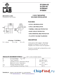 Datasheet LM120H-05-BSS2 manufacturer SemeLAB