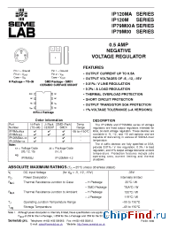 Datasheet LM120MAH-12-8QR-B manufacturer SemeLAB