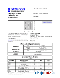 Datasheet 2C3960 manufacturer Semicoa