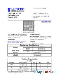 Datasheet 2N3999 manufacturer Semicoa