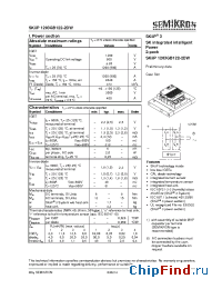 Datasheet 1203GB122-2D manufacturer Semikron