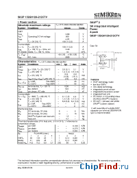 Datasheet 132GH120-212CTV manufacturer Semikron