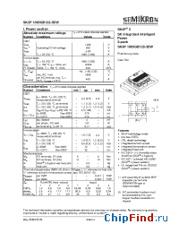Datasheet 1803GB122-3D manufacturer Semikron